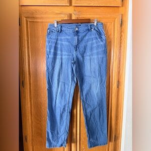 J.Jill denim straight leg jeans size 14